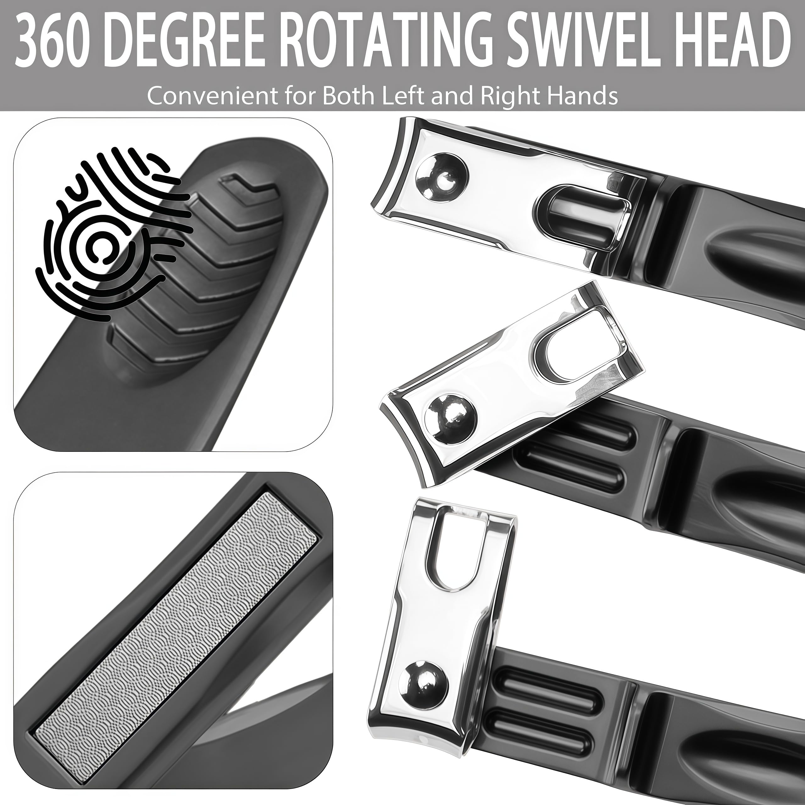 XGIZMOO ergonomic grip design provides secure control during trimming
