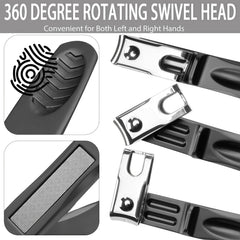 XGIZMOO ergonomic grip design provides secure control during trimming