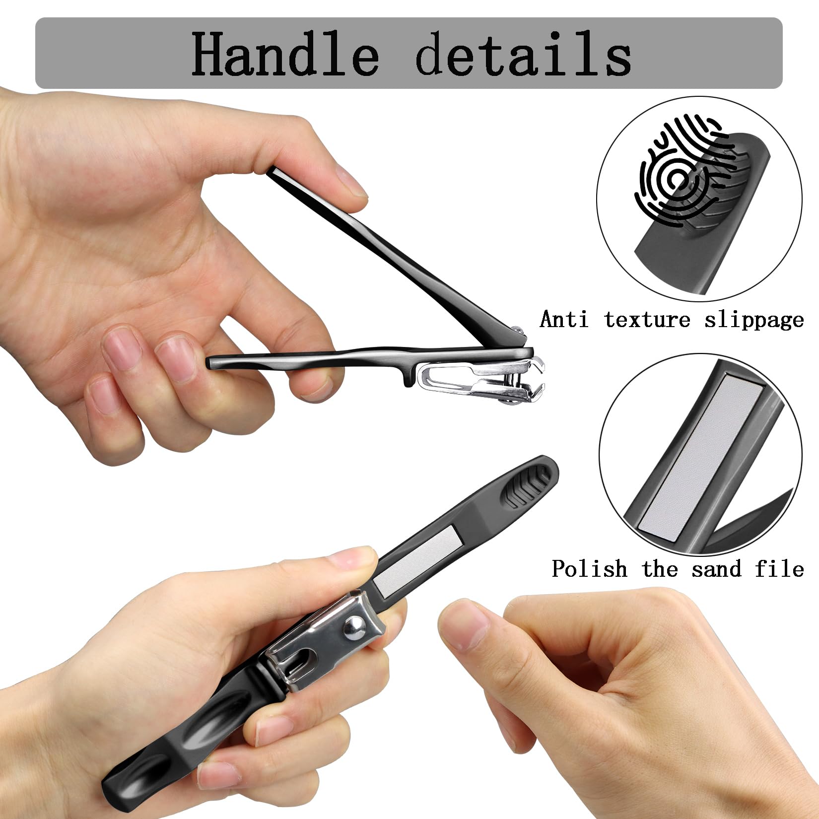 XGIZMOO stainless steel blades stay sharp for durable trimming