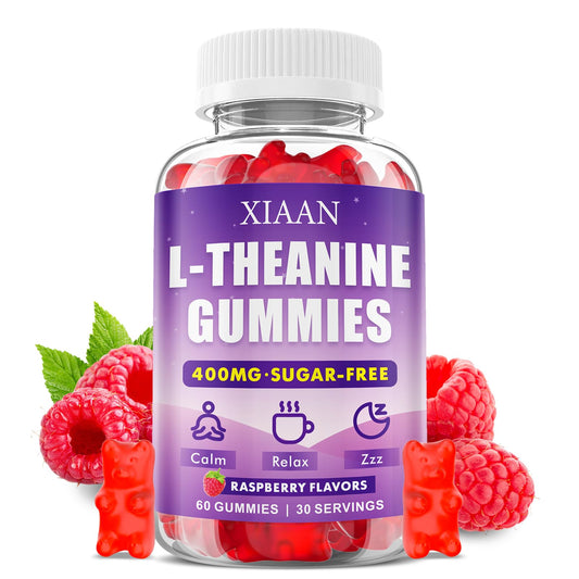 Hero image of XIAAN L-Theanine Gummies with raspberry flavor