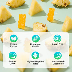 XIAAN Gummies vegan, non-GMO, gluten-free ingredients
