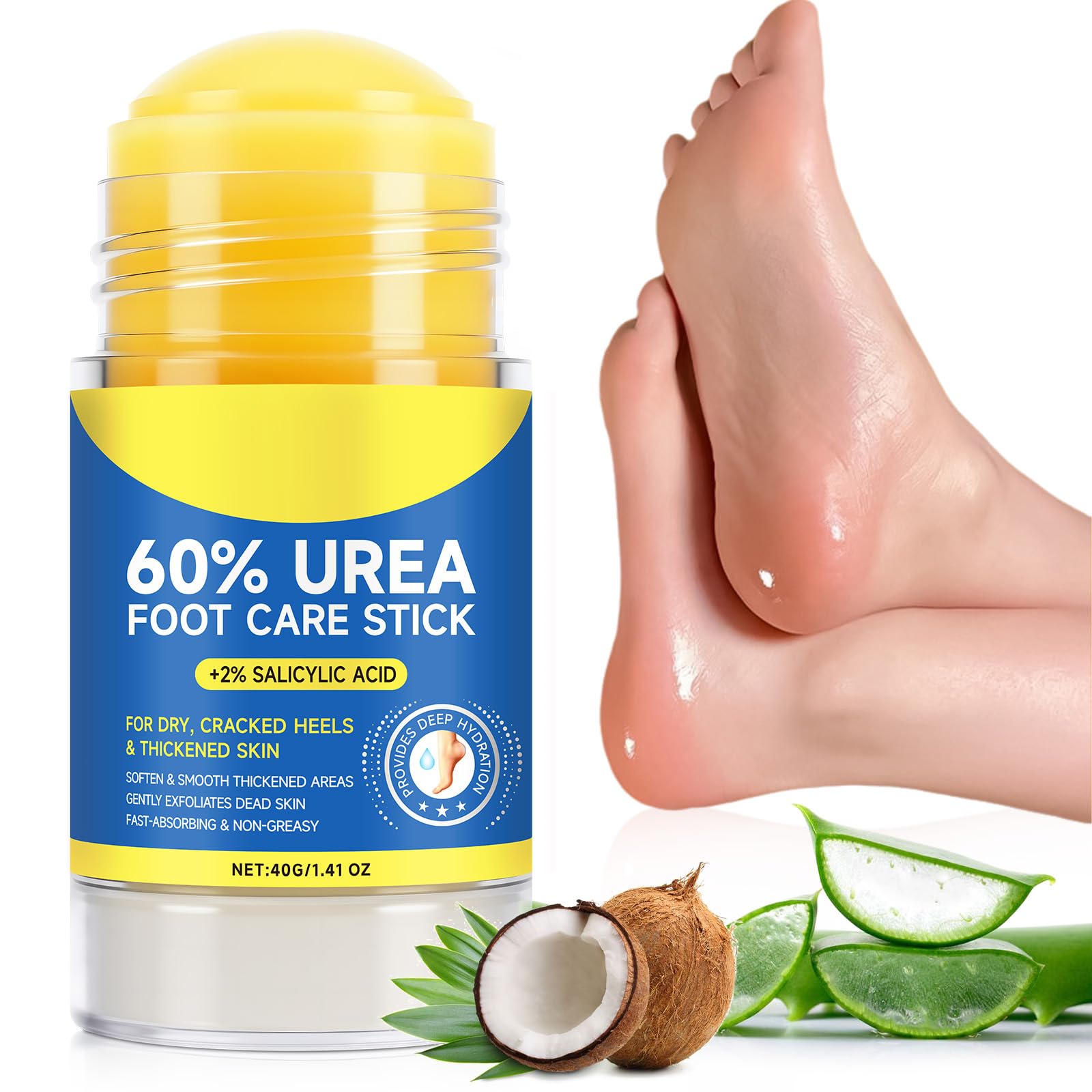 XIAMOFUZHOU foot stick packaging highlights compact design for on-the-go care.