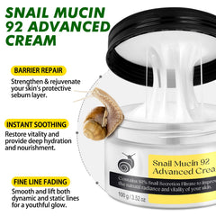 Natural snail mucin ingredients image for XIAMOFUZHOU serum
