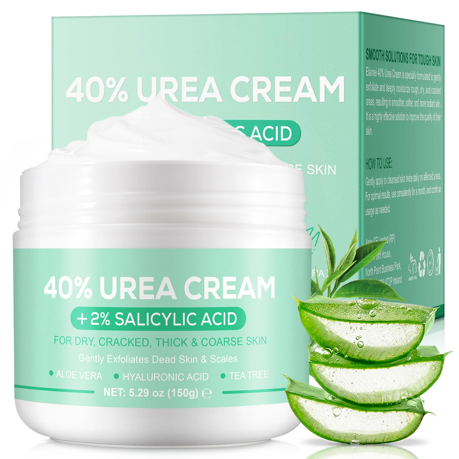 XIAMOFUZHOU Urea 40% bottle for deep foot care and easy application.