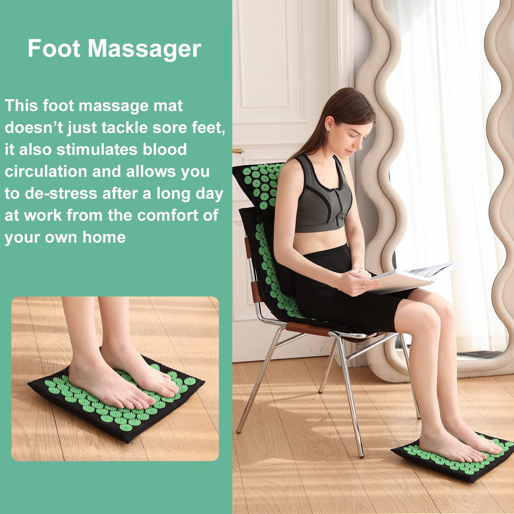 Foot pad accessory for XiaoMaGe acupressure kit