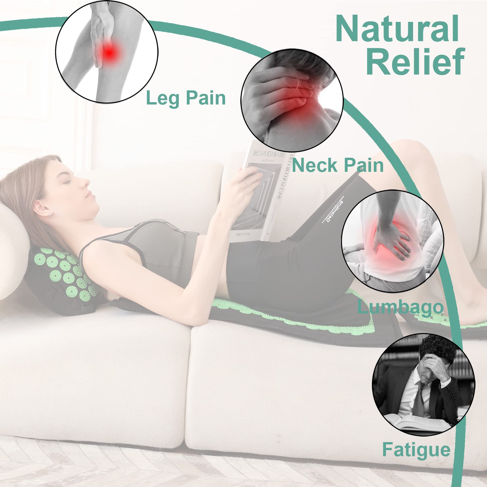 Waist pad accessory for XiaoMaGe acupressure kit