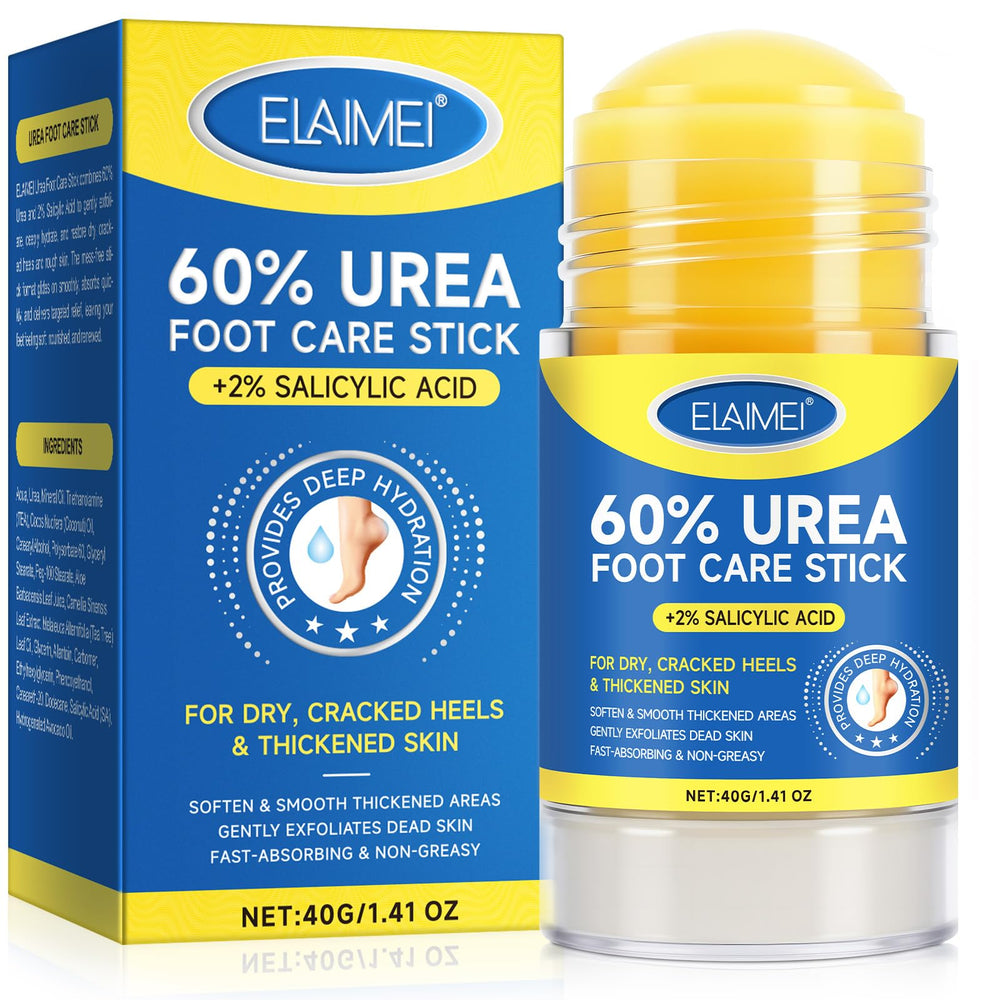 XINSZLIN 60% Urea Stick on heel for smoother skin.