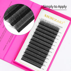 XIUSUZAKI fluffy and lightweight lashes for comfortable wear