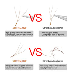 XIUSUZAKI soft premium material offers comfortable wear and natural feel