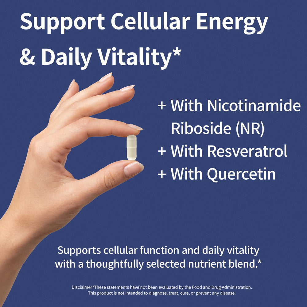 XKQ NAD+ ingredients highlight nicotinamide riboside