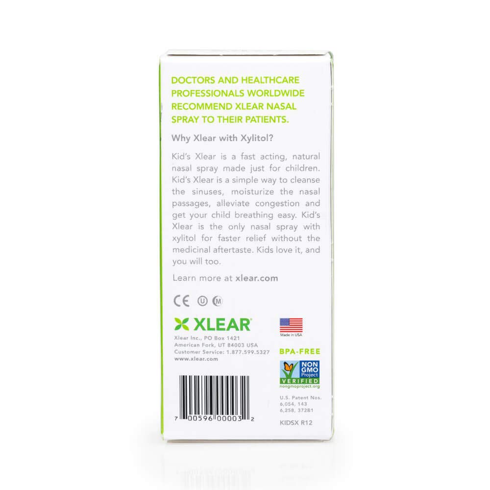 Xlear nasal spray before bed supports smoother breathing.