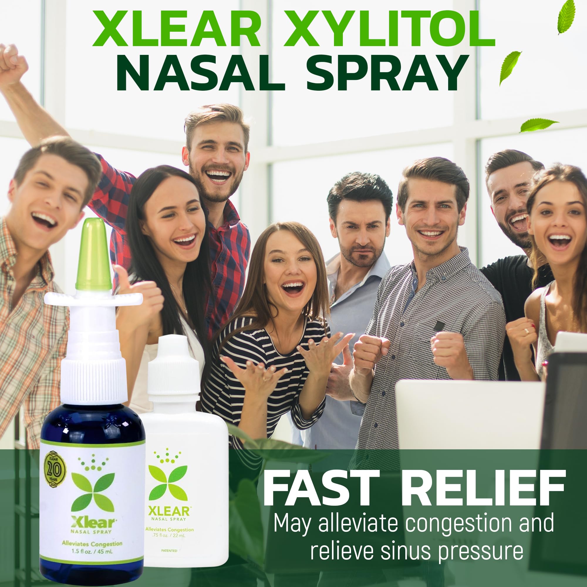 Xlear refill packets for continued nasal irrigation at home