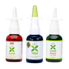 Xlear Regular nasal spray bottle for daily hydration and gentle nasal care