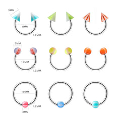 Xpircn belly button ring and diverse jewelry for navel piercings with secure styles.
