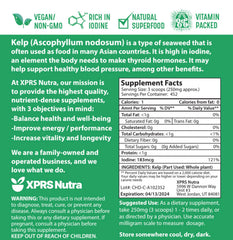 Ascophyllum nodosum kelp powder (organic seaweed)