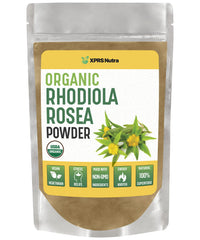 XPRS Nutra Organic Rhodiola Rosea Powder 4 oz container