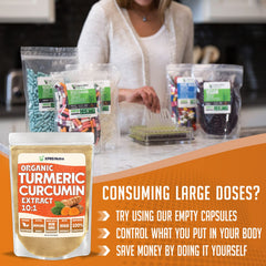 Serving ideas for turmeric powder in smoothies and recipes
