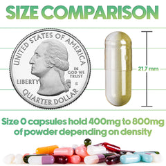 Secure snap-shut design on empty gelatin capsule