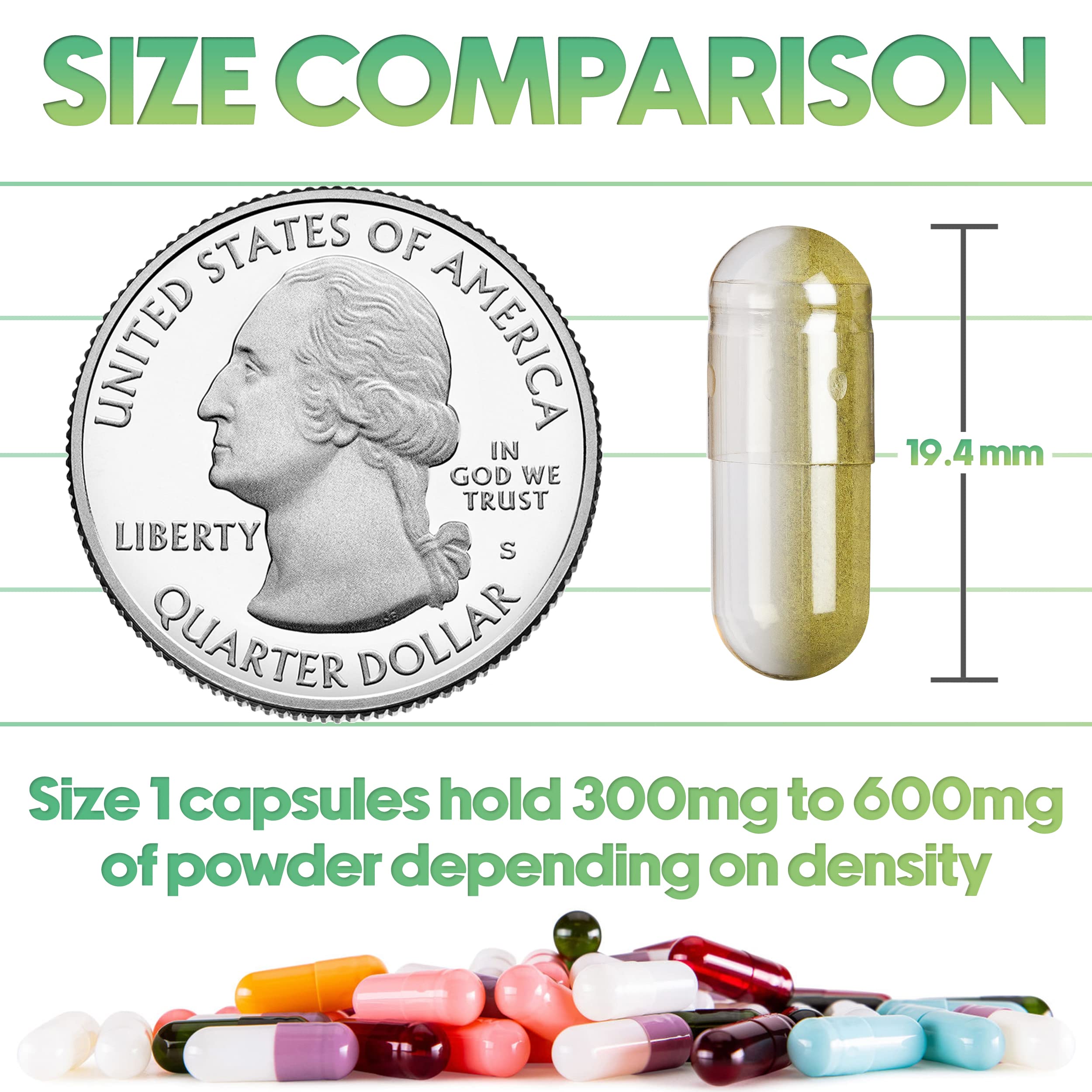 100% bovine gelatin empty capsules