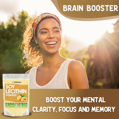 Ingredients label for Soy Lecithin Powder