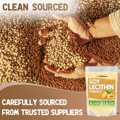 XPRS Nutra Soy Lecithin Powder packaging box and container