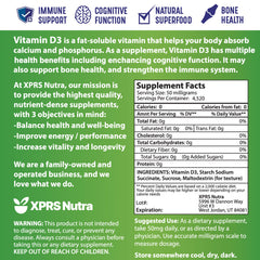 Six bottles of 8-ounce Vitamin D3 powder