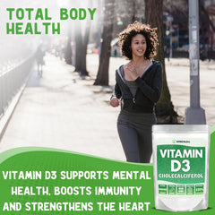 XPRS Nutra Vitamin D3 Powder unflavored 16 oz bag