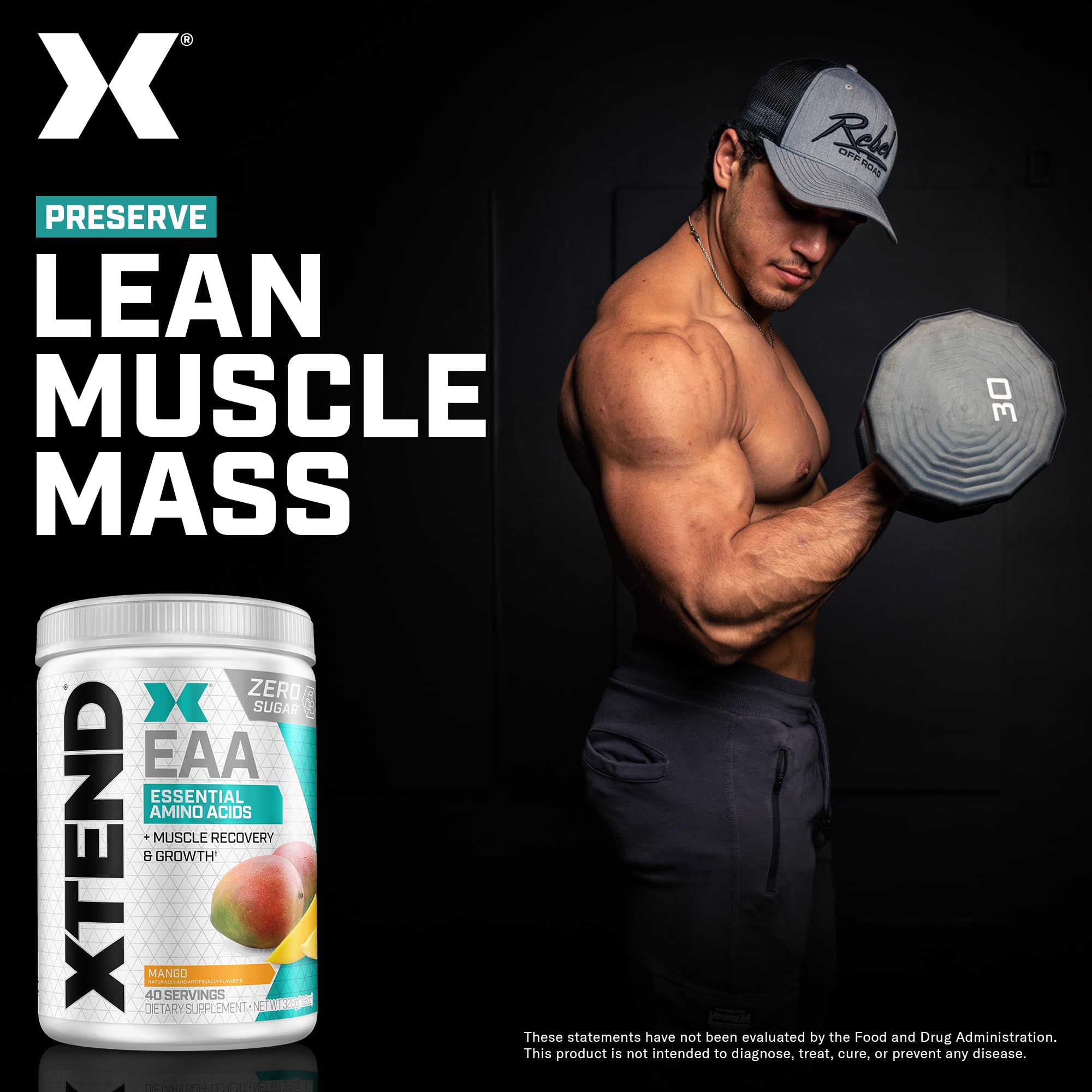 Shaker bottle with prepared Xtend EAA + BCAA drink