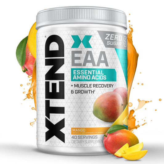 Xtend Scivation EAA + BCAA powder mango flavor bottle - 40 servings