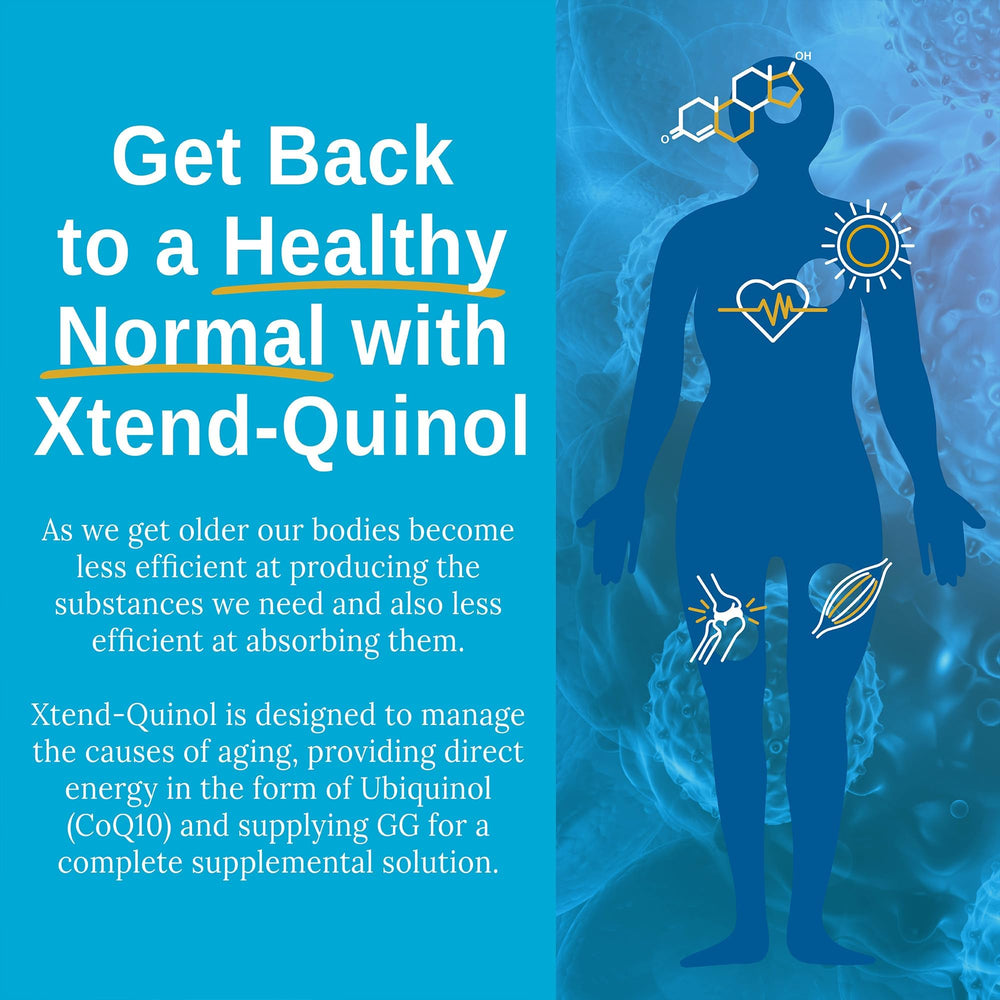 Xtend-Quinol 2-month supply packaging image