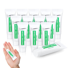 Xuezoioy travel size shaving cream 25-pack for guest amenities