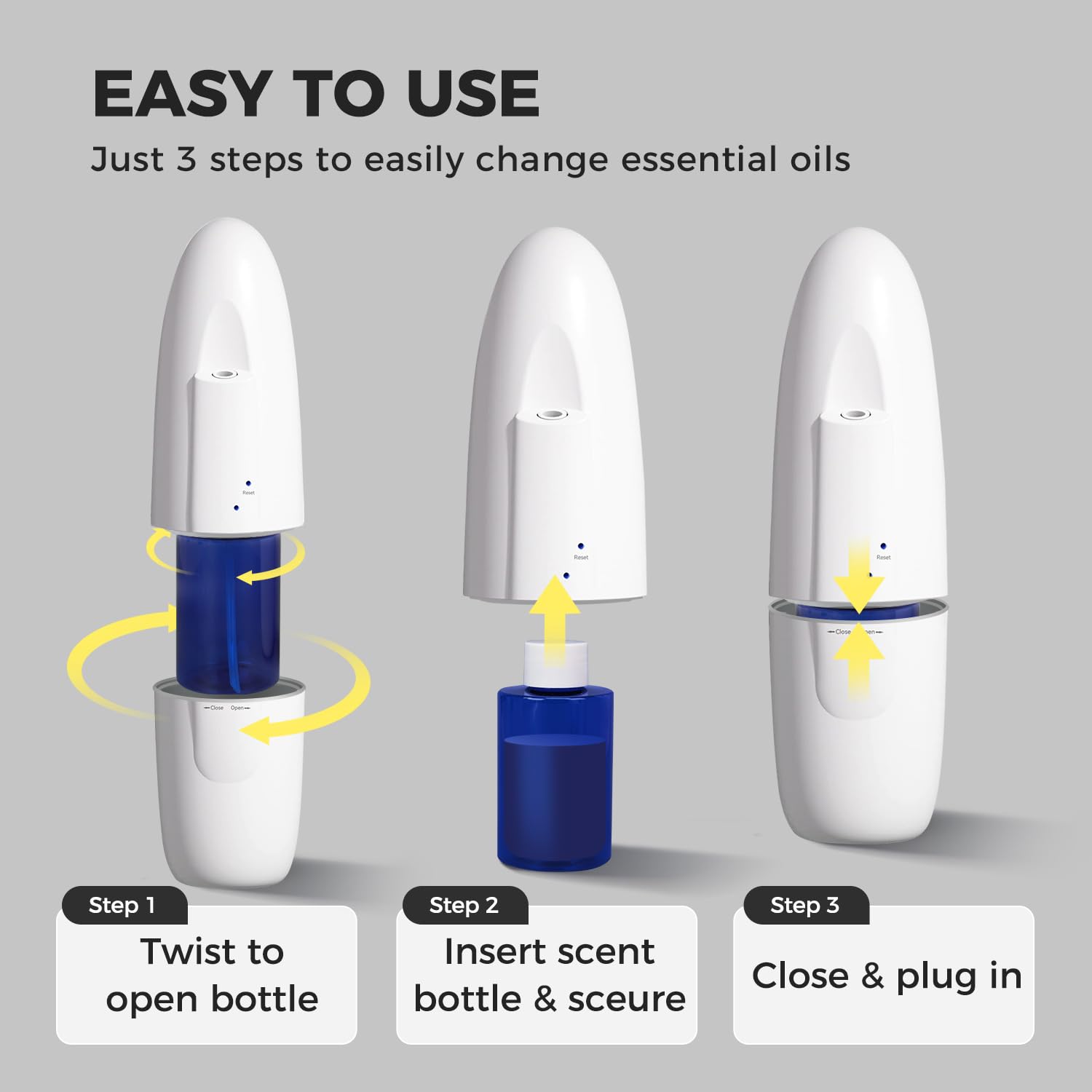 Safe for children and pets using essential oil diffuser