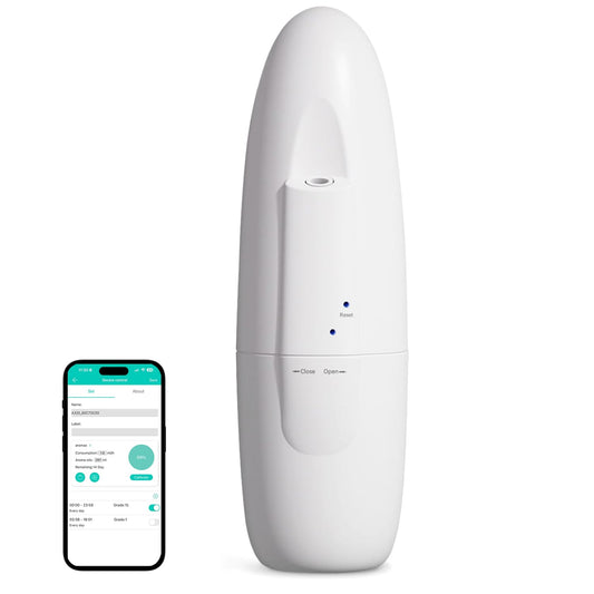XunliAero waterless diffuser in white, front view