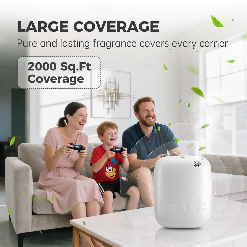 XunliAero cold-air diffusion technology graphic highlighting nano mist