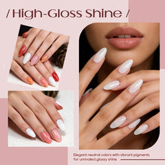 XunmotorYao nude pink swatches for graceful, chic daytime looks.