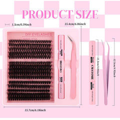 XVYLFZNP lash bond and seal bottle, helps secure clusters cleanly.