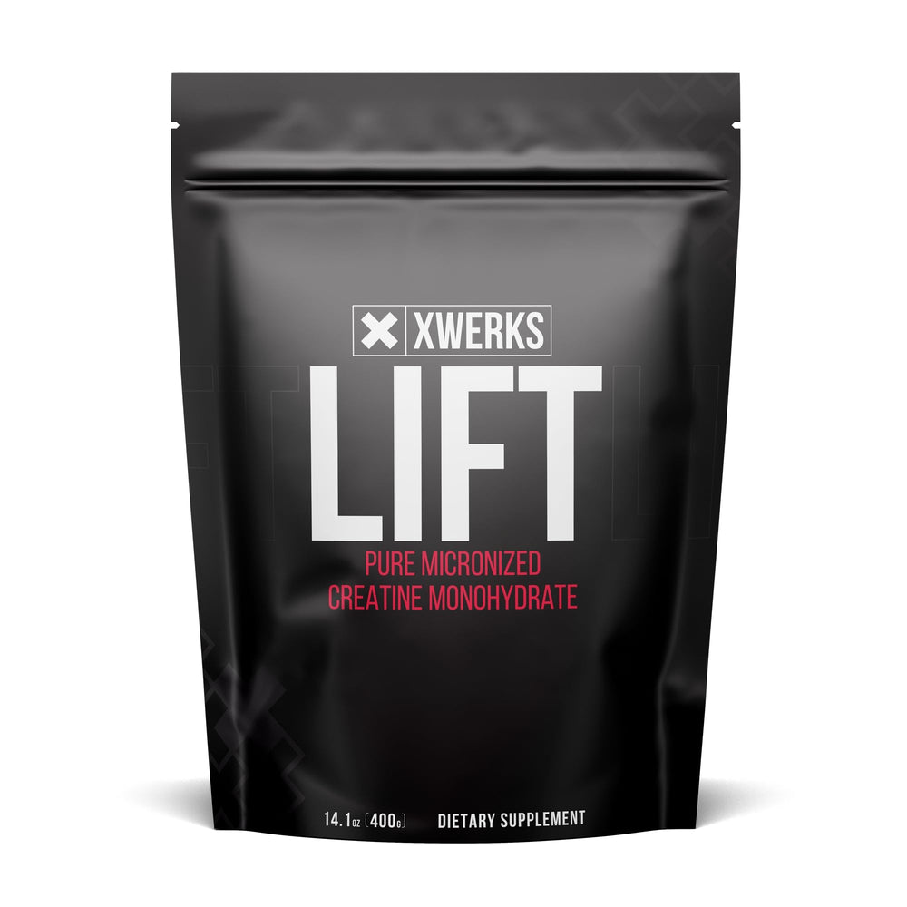 XWERKS Lift Creatine Monohydrate powder, unflavored, 80 servings