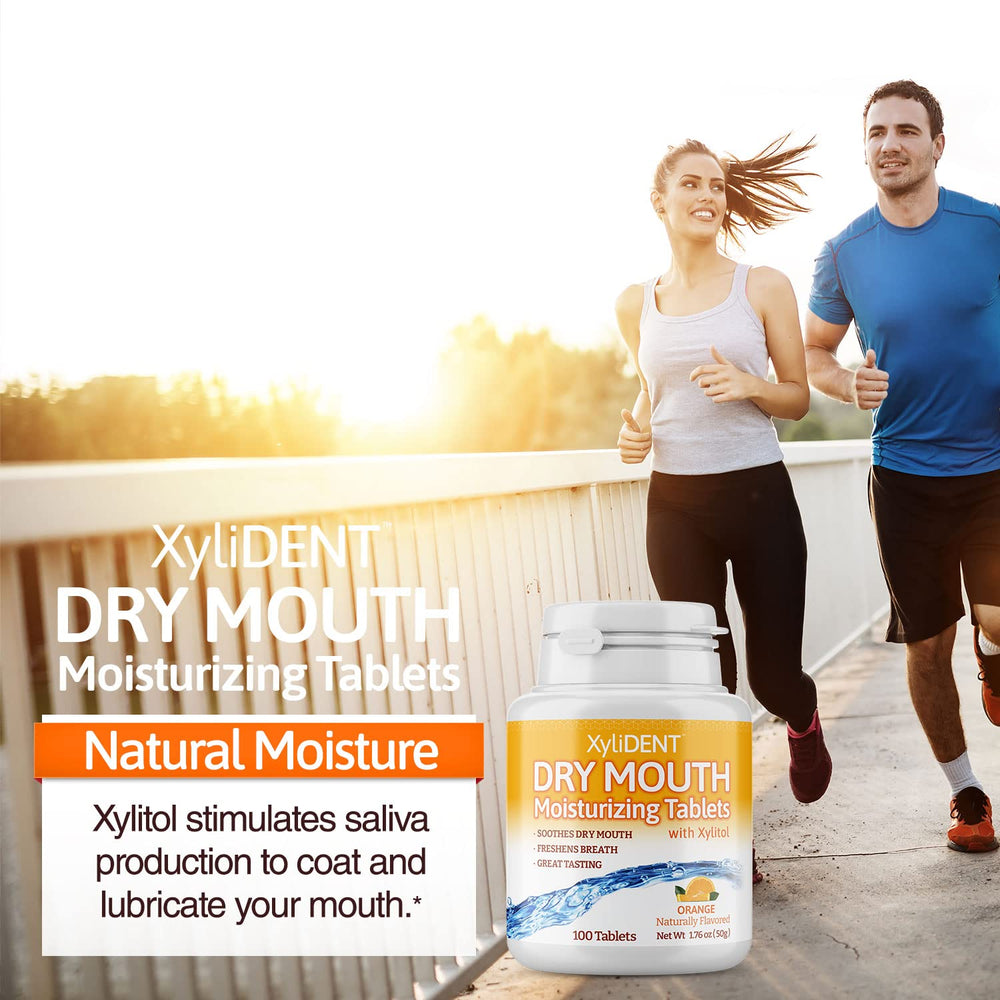 XyliDENT Orange flavor tablets for fresh breath