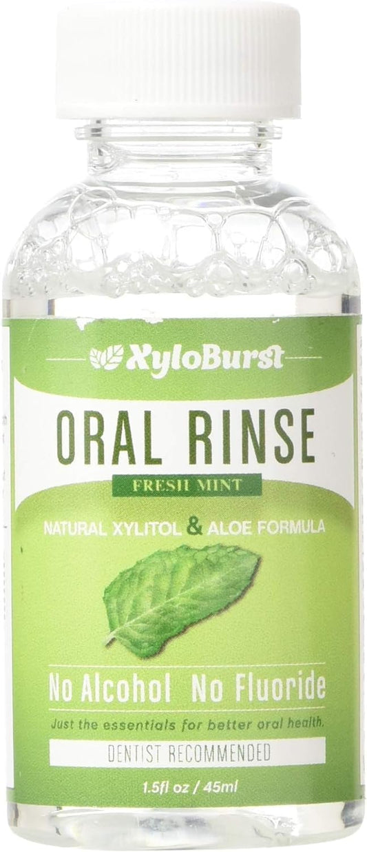 Xyloburst Oral Rinse bottle – Fresh Mint flavor