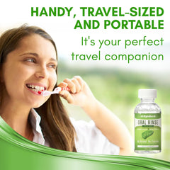 60-second rinse action with Xyloburst mouthwash