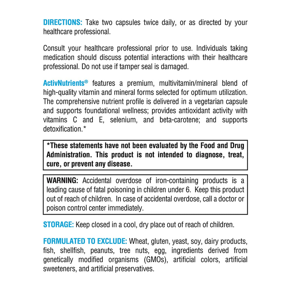 Icons for antioxidants vitamins C and E, selenium, and beta-carotene