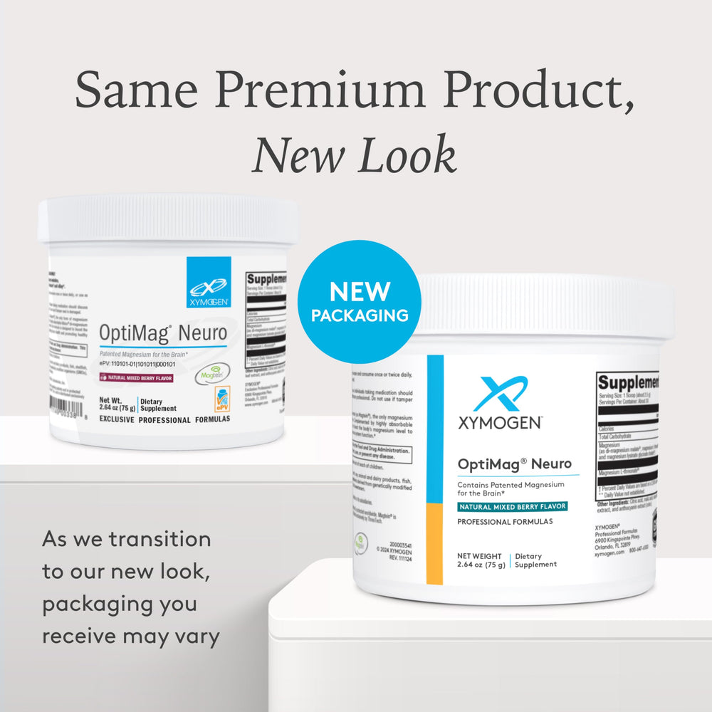 Back view of XYMOGEN ActivNutrients bottle with supplement facts