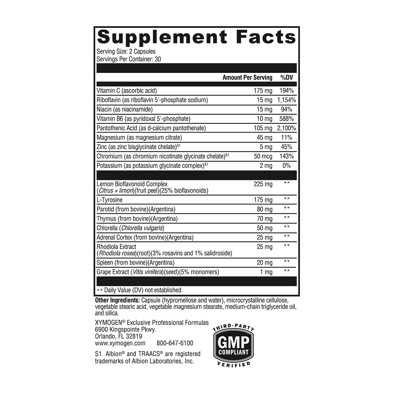 Adrenal tissue origin graphic showing Argentinian bovine source