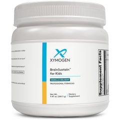 XYMOGEN BrainSustain for Kids bottle on a shelf