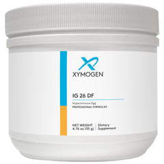 XYMOGEN IG 26 DF Powder vanilla flavor tub front view