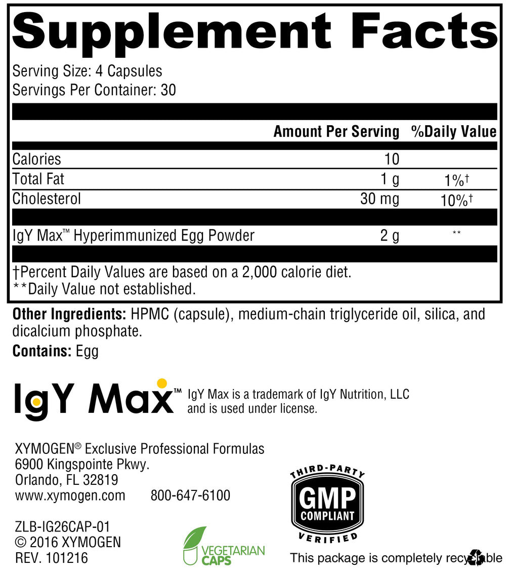 Icons indicating gluten-free, dairy-free, GMO-free