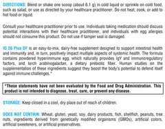 IgY Max hyperimmunized egg illustration