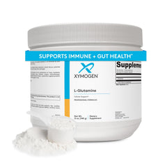 XYMOGEN L-Glutamine Powder container front label