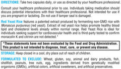 Citrinin-free Red Yeast Rice tablets