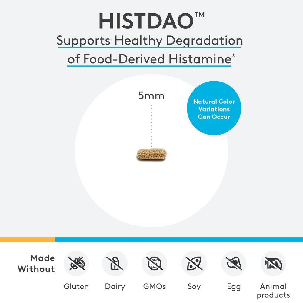 Close-up of HistDAO 20,000 HDU per tablet